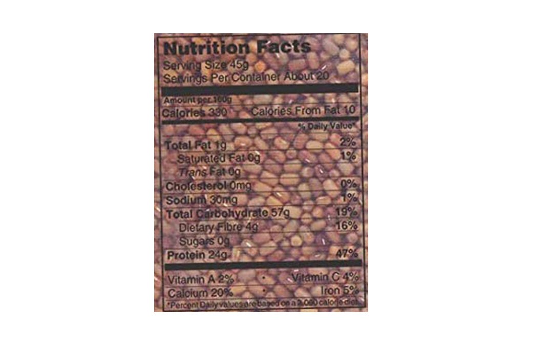 Bytewise Organic Moth Whole (Dew Gram Whole)   Pack  500 grams